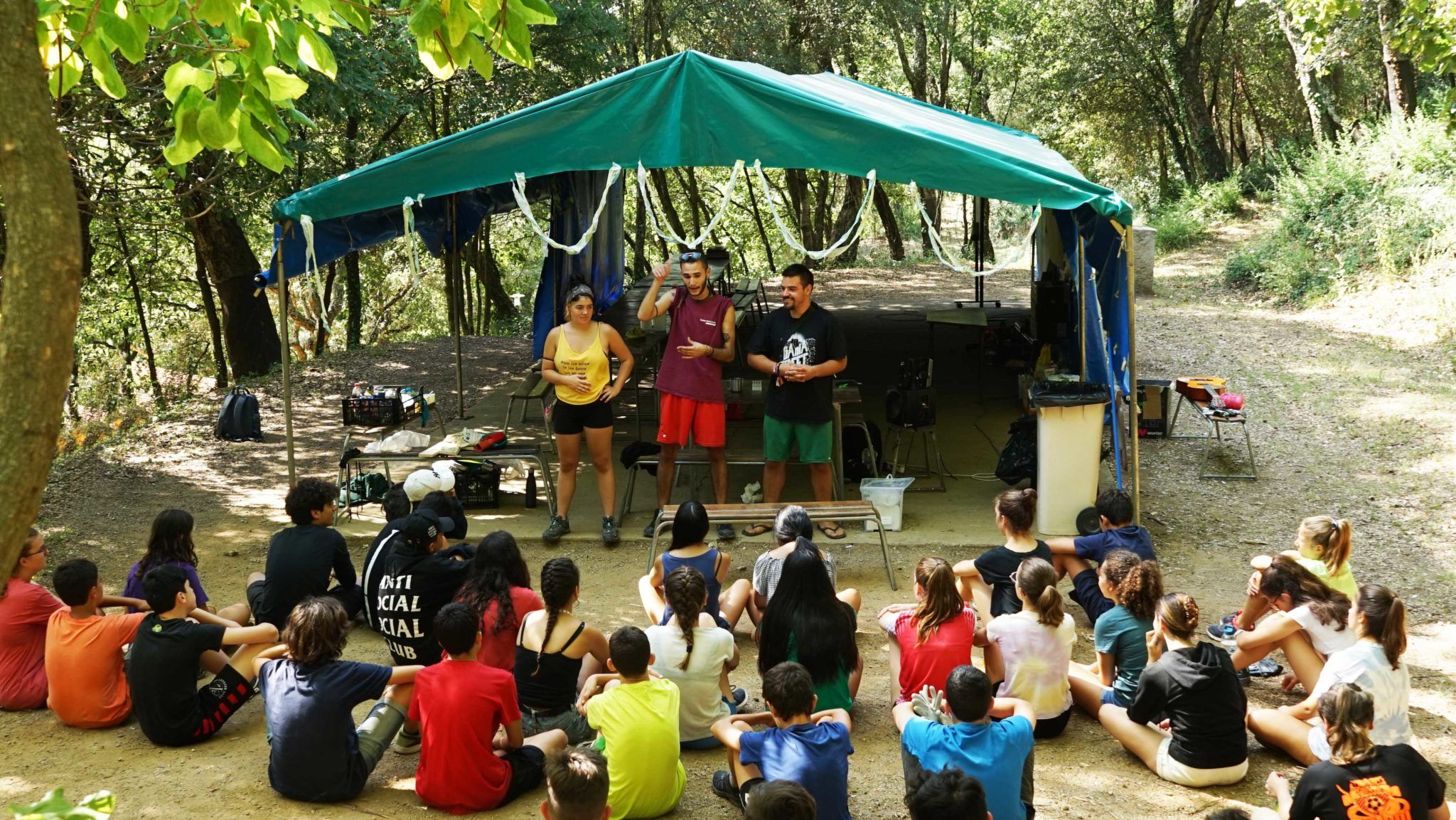 Campaments de Voluntariat Ambiental a Can Massaguer 2019