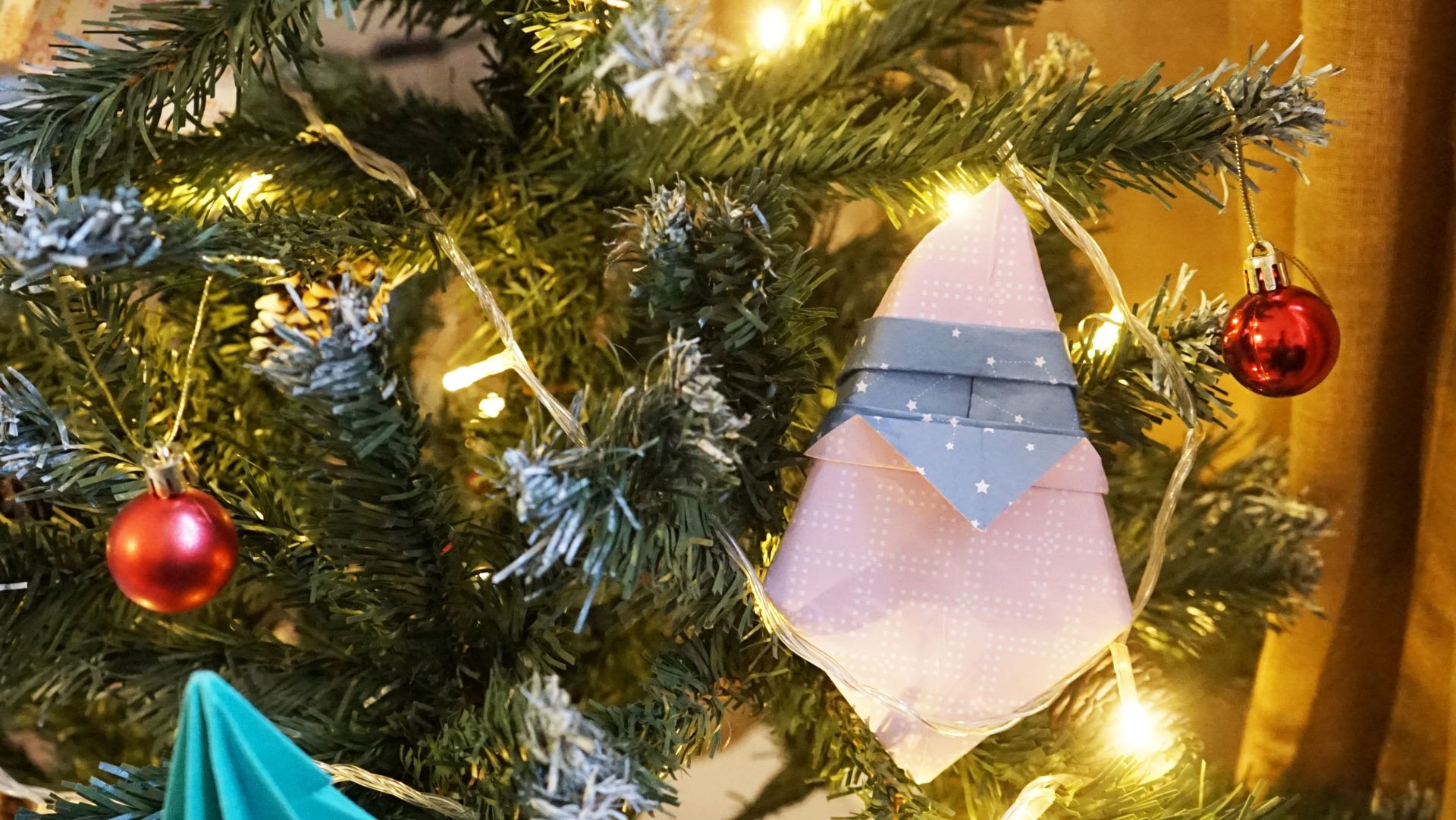 4 decoracions de Nadal amb papiroflèxia
