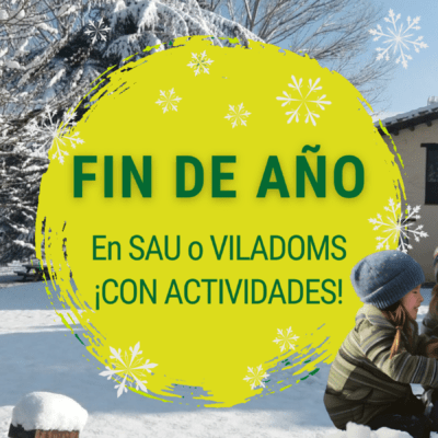 Fin de año en la naturaleza con actividades!