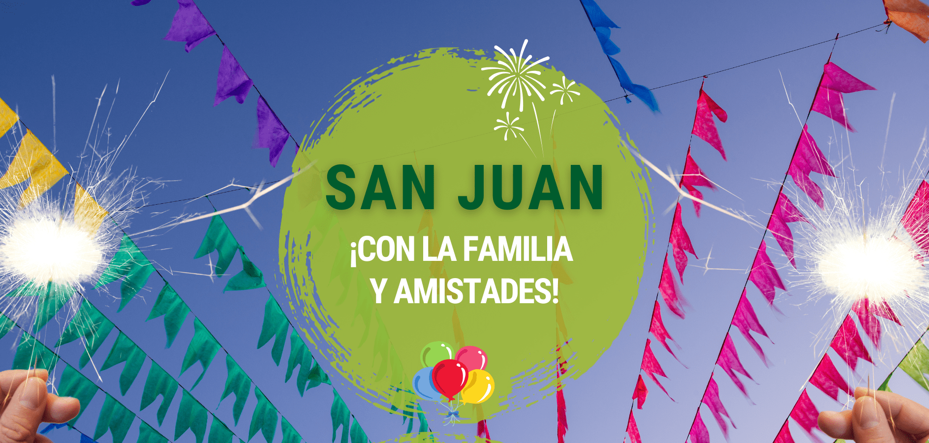 ¡Celebra San Juan en la naturaleza con los tuyos!