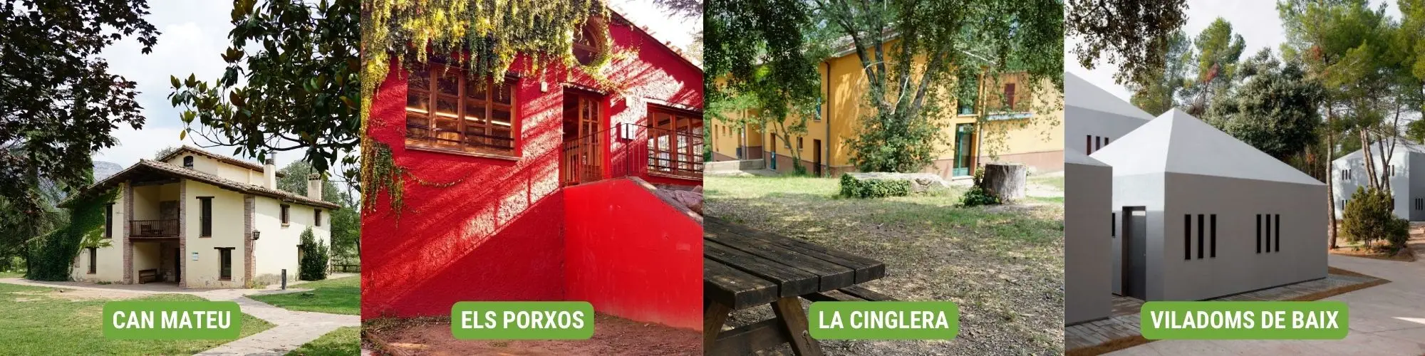 Can Mateu Els porxos La Cinglera Viladoms Fundesplai