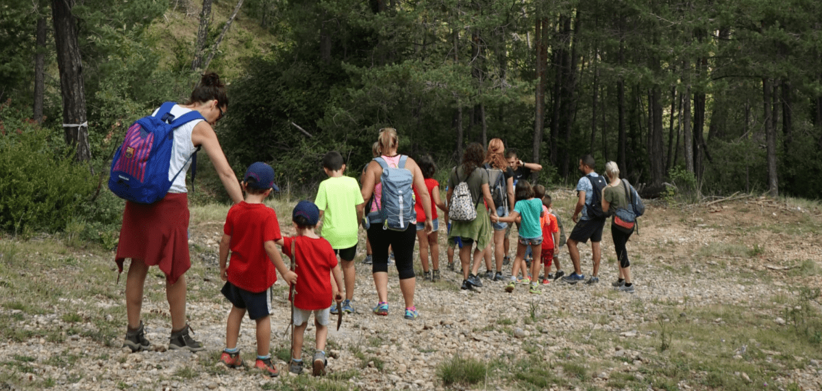 Vacaciones en familia en La Traüna