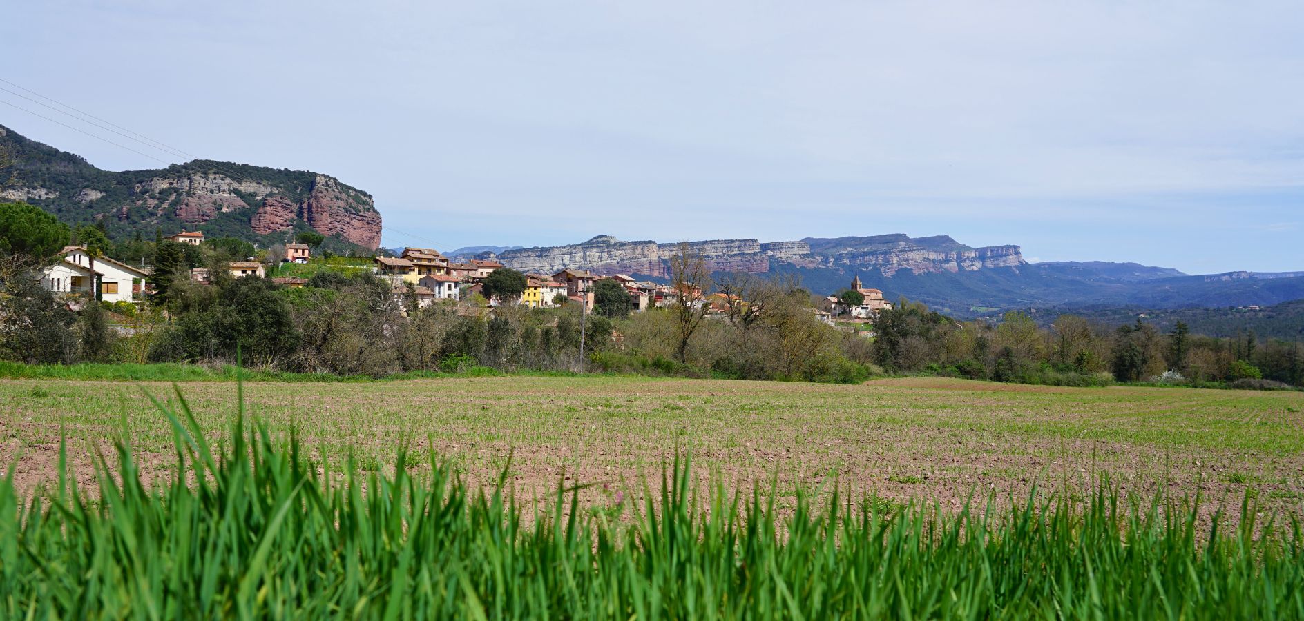 Entorno Vilanova de Sau con riscos