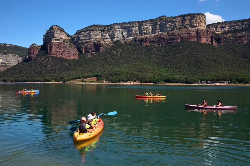 Las Guilleries Pantano de Sau Fundesplai