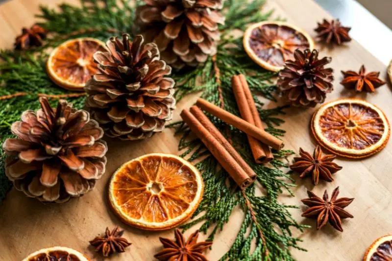 Decoraciones naturales Navidad Fundesplai Plato de escudella catalana de Navidad con pelota
