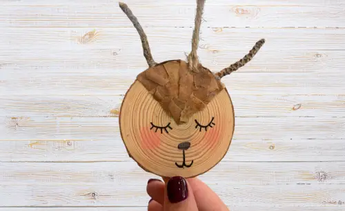 Manualitat decoració cérvol