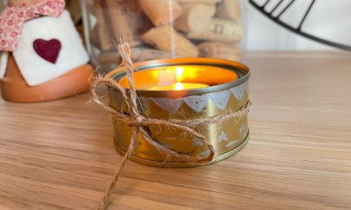 Porta espelmes nadal Fundesplai