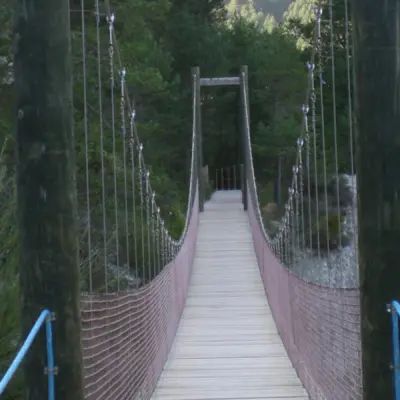 La Via del Nicolau i el pont penjant de 35 metres